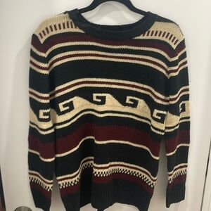 Abstract sweater